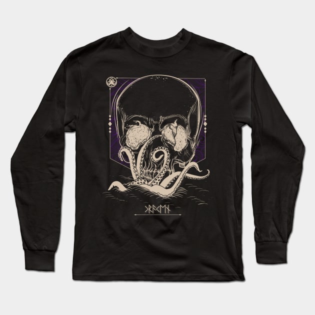 Terror of the sea Long Sleeve T-Shirt by Liewrite